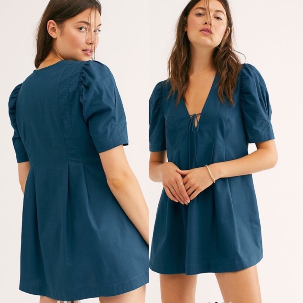 Free People adelle tunic with pockets
